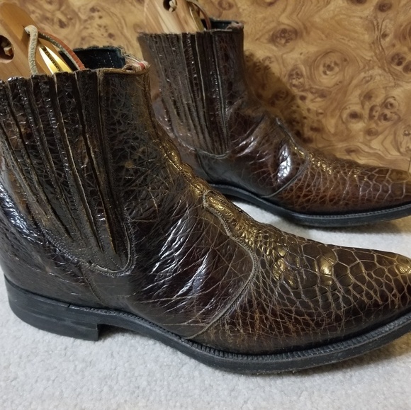 Komodo Dragon Skin Boots